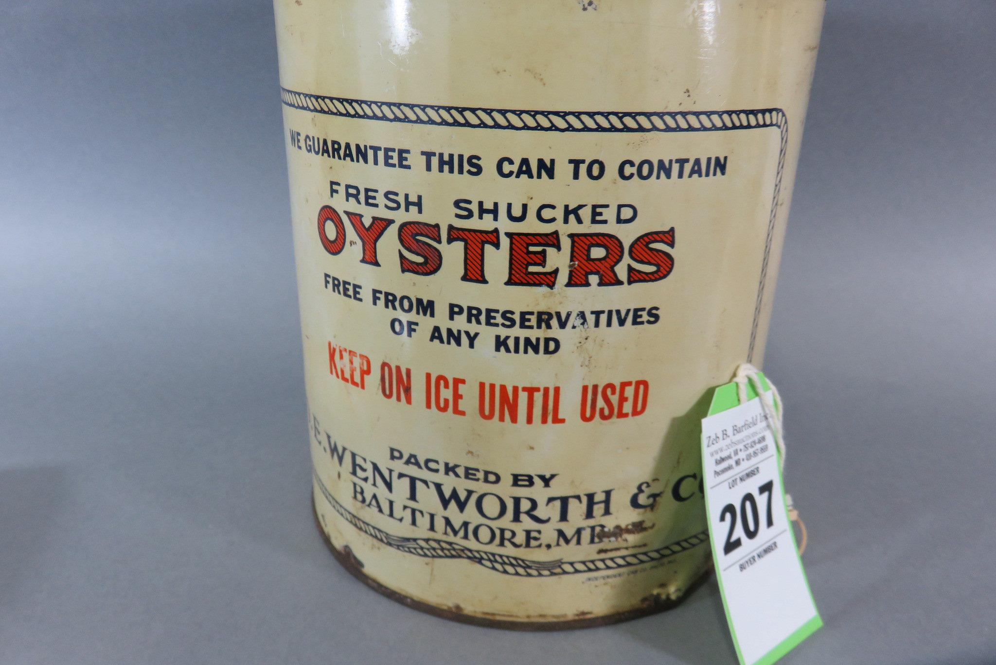 Wentworth Oyster Can