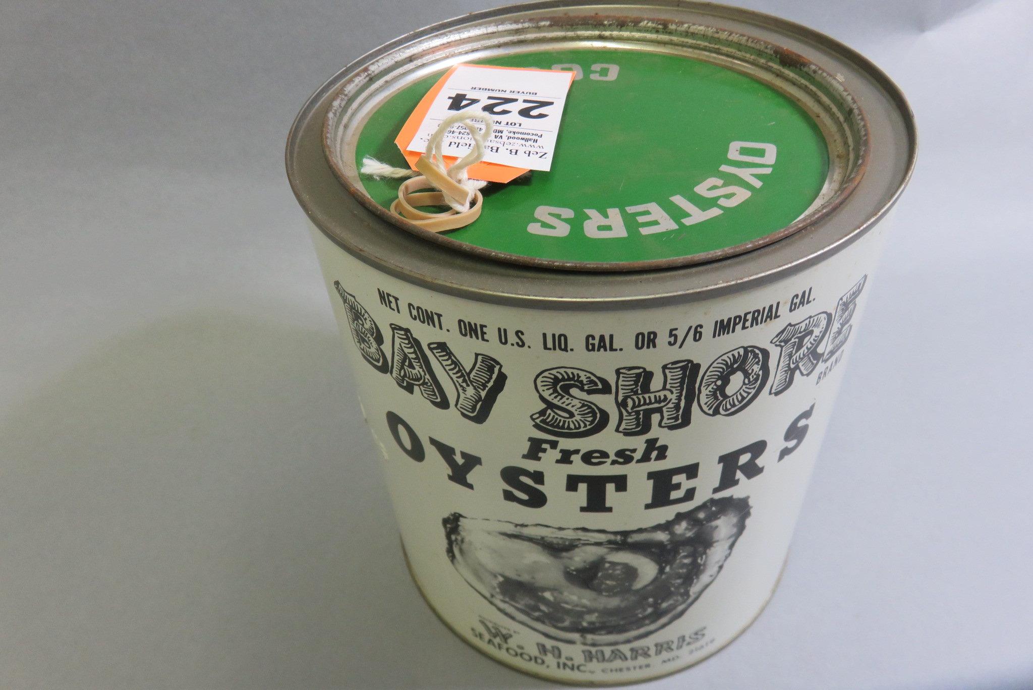 BayShore Oyster Can