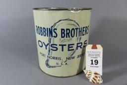 Robbins Bros. Oyster Can