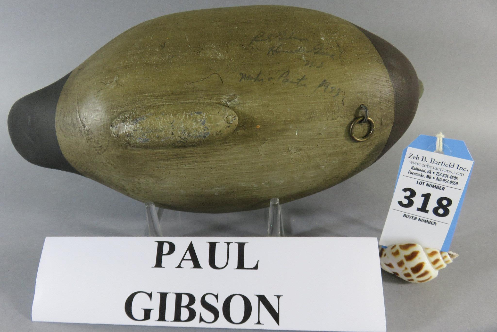 Paul Gibson Widgeon