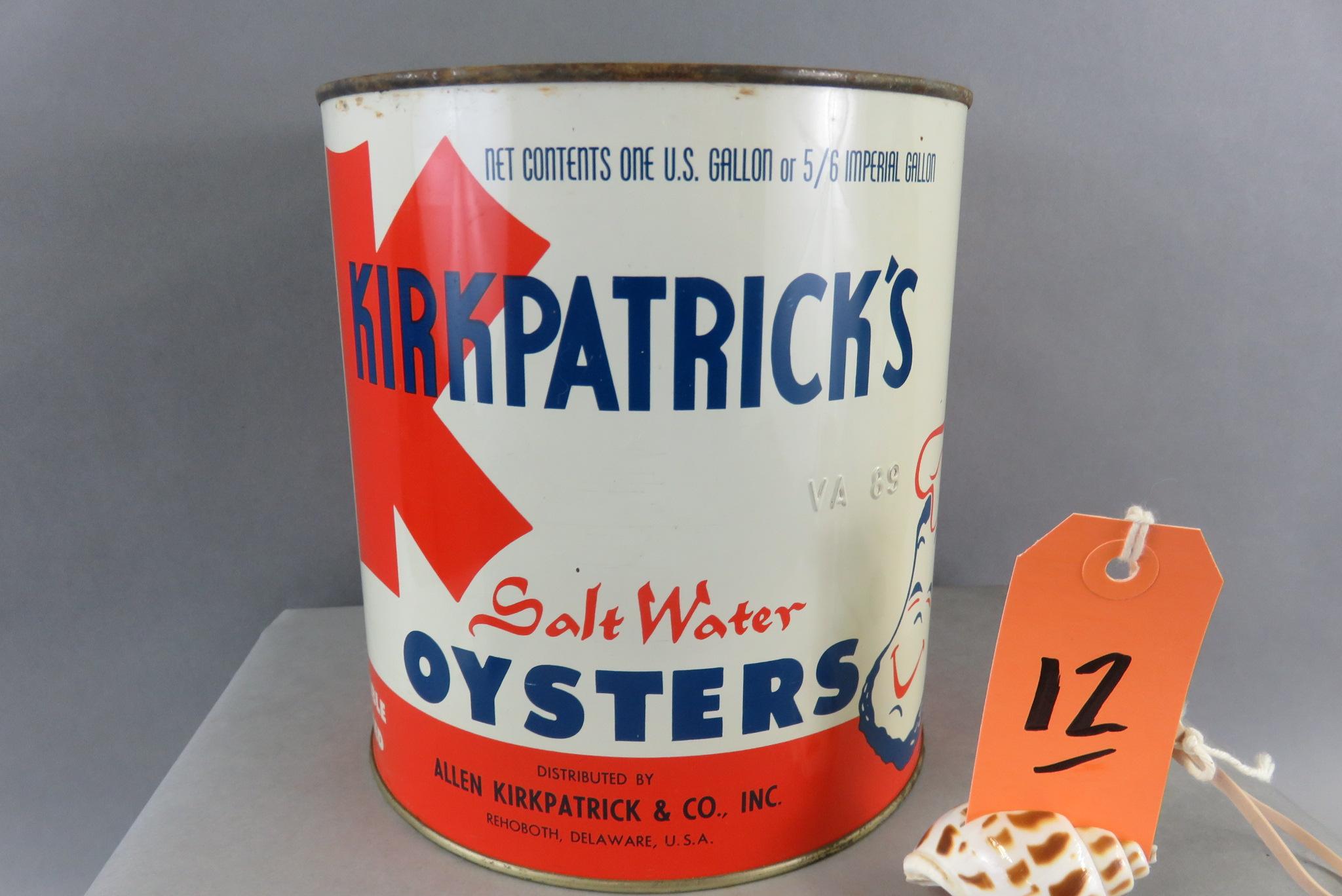 Kirkpatrick's Oyster Can