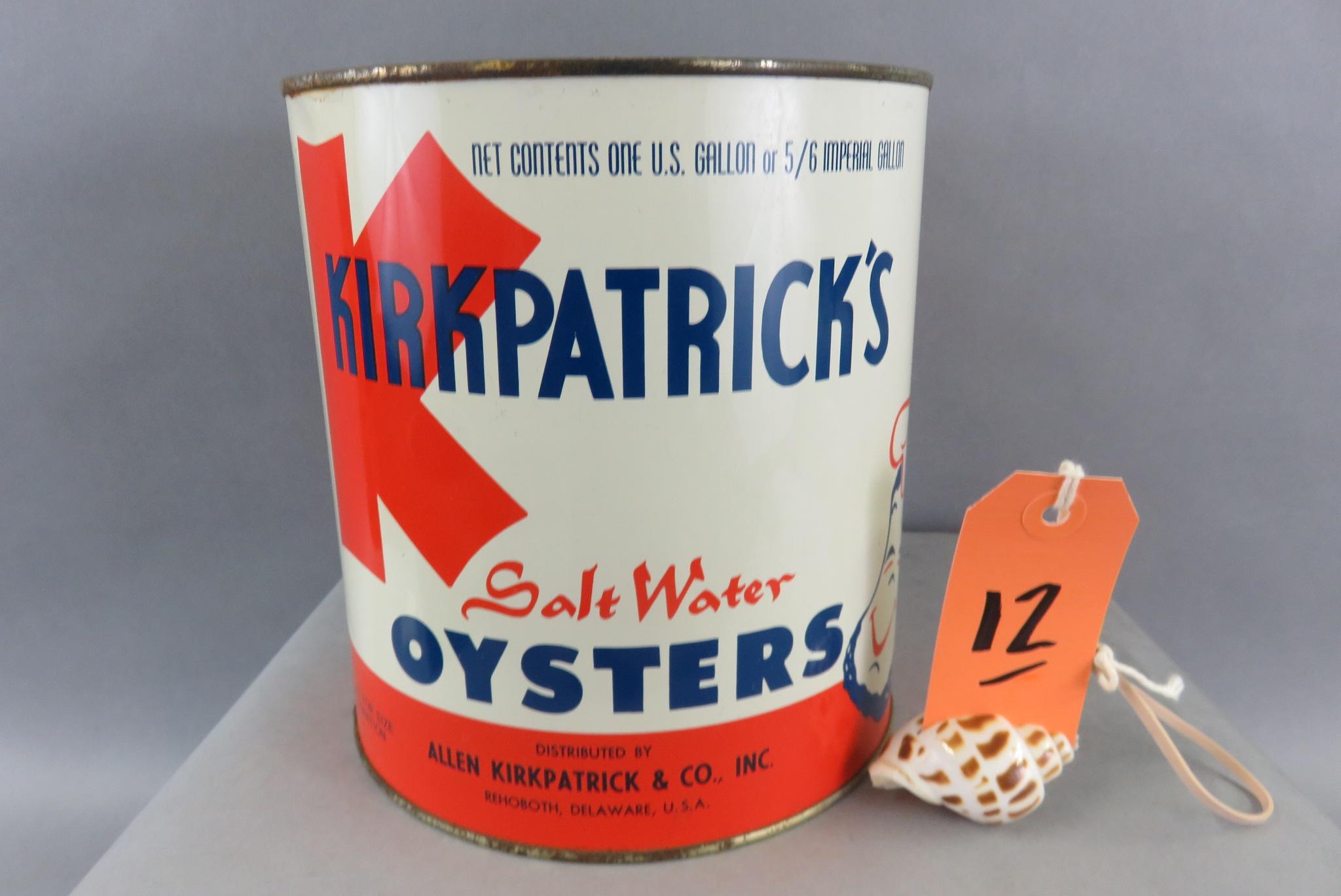 Kirkpatrick's Oyster Can