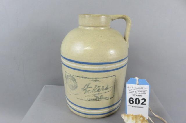 Ackers Oyster Jug