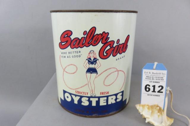 Sailor Girl Oyster Can