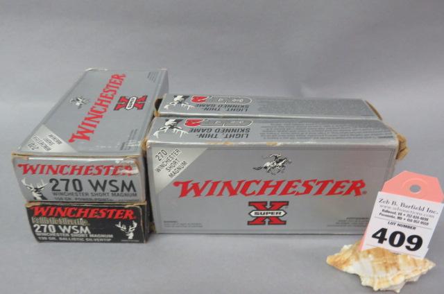 4 Boxes .270 WSM Ammo