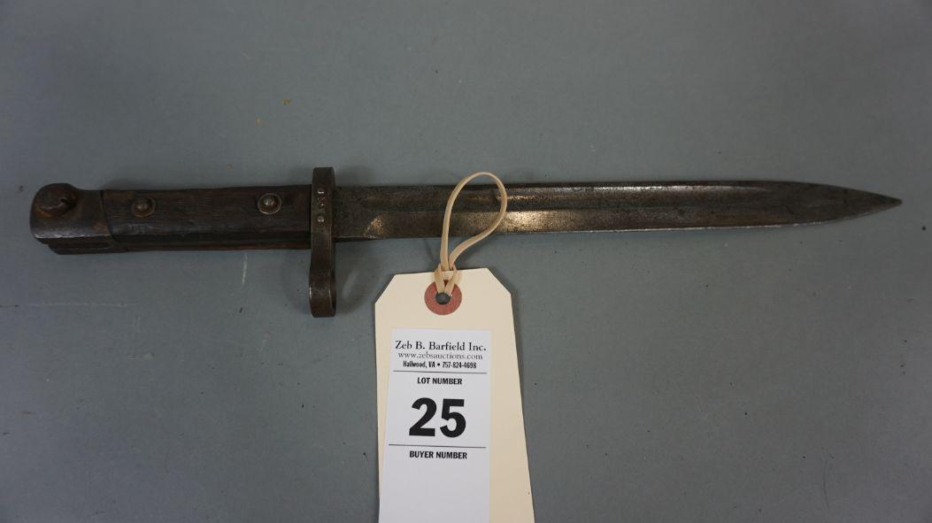 Austrian M95 Mannlicher Bayonet