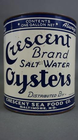 Crescent Brand Oyster Can