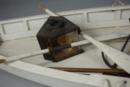 MODEL GUNNING BOAT