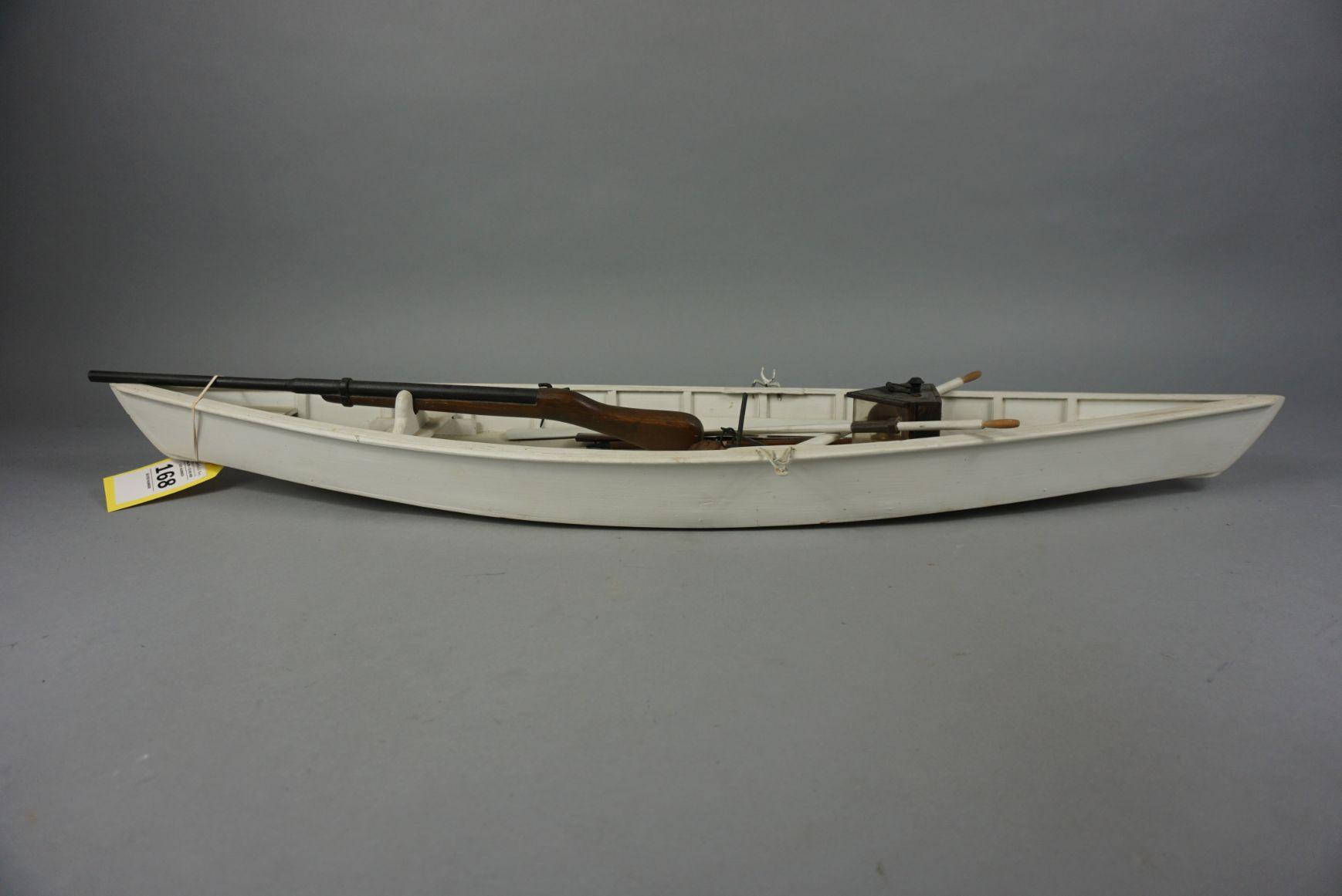 MODEL GUNNING BOAT