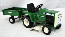 OLIVER LAWN TRACTOR RIDING MOWER AND LAWN CART TRAILER