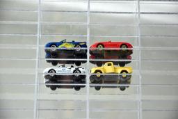 108 SPACE ACRYLIC MIRRORED DISPLAY FOR 1/64 DIECASTS