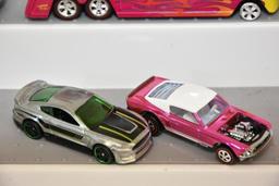 SCALE: 1:64 INCLUDES 1- ALIEN PROJECTS DREAMLINER- CAR GLUED ON, 1-2010 HOTWHEELS '67 FORD MUSTANG