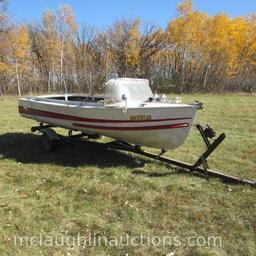 Crestliner 14' Aluminum boat