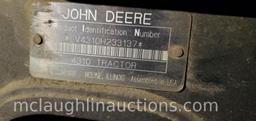 John Deere 4310 MFWD Utility Tractor