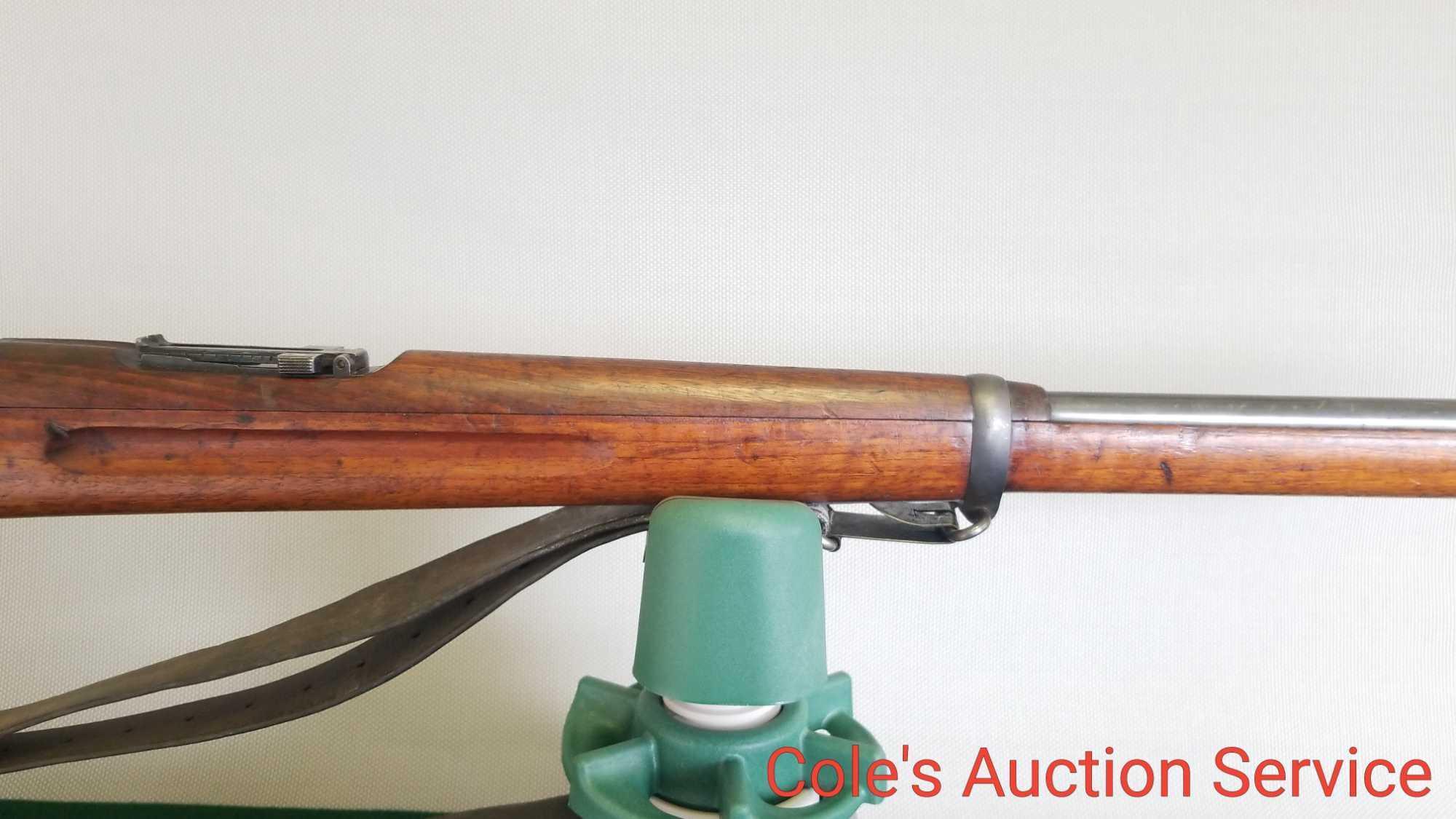 Swedish military Mauser rifle 6.5 x55 mm caliber. Looks to be in great condition. 29 inch barrel,