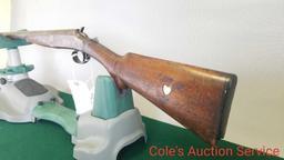 Davenport 12 gauge single barrel shotgun. 28 inch barrel, serial number 373.