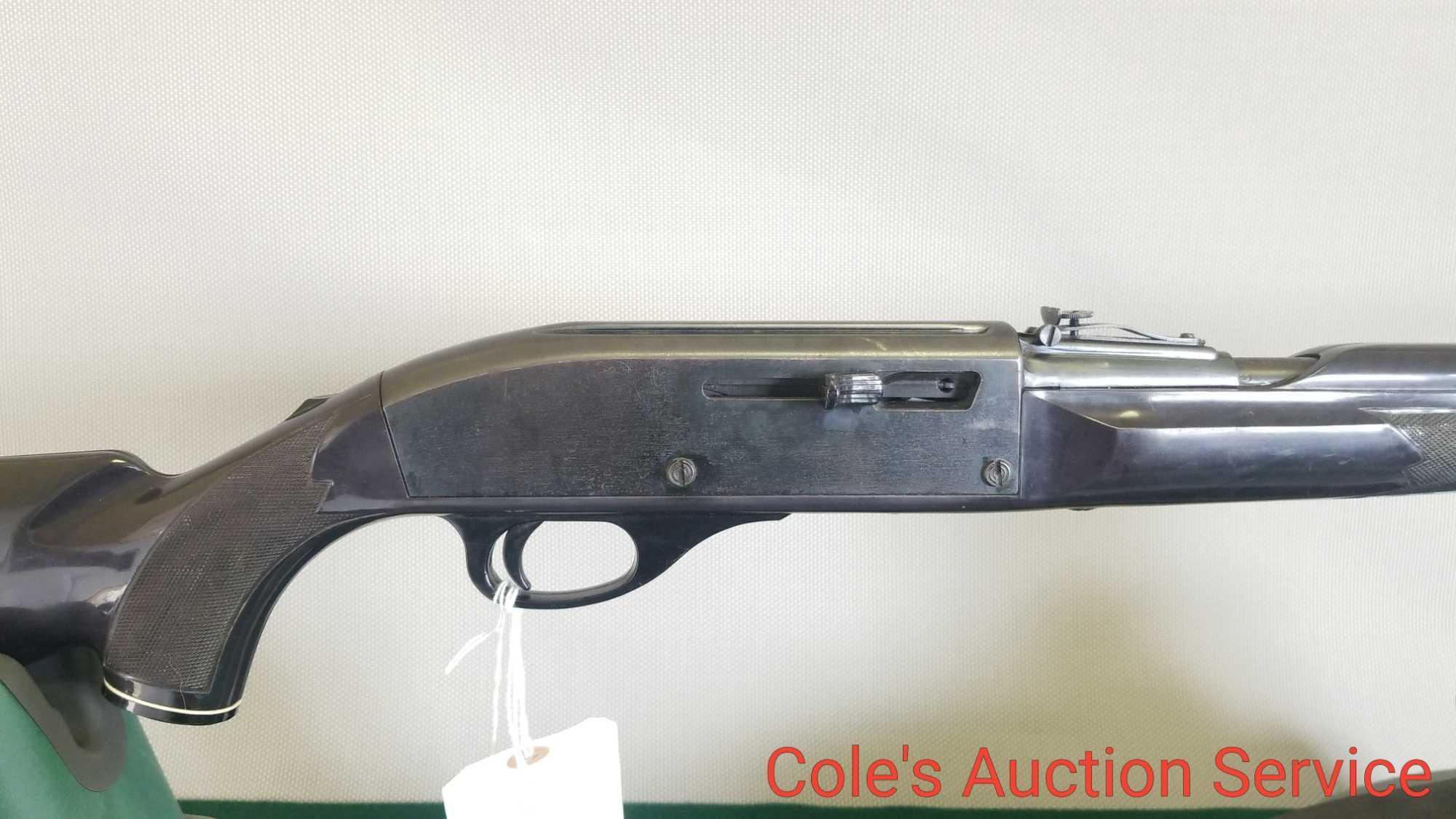 Remington 22 caliber nylon rifle in good condition. Dated 1960, 19.5 inch barrel, Model 66.