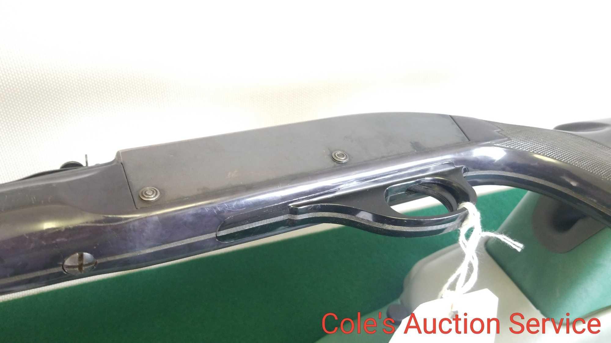 Remington 22 caliber nylon rifle in good condition. Dated 1960, 19.5 inch barrel, Model 66.