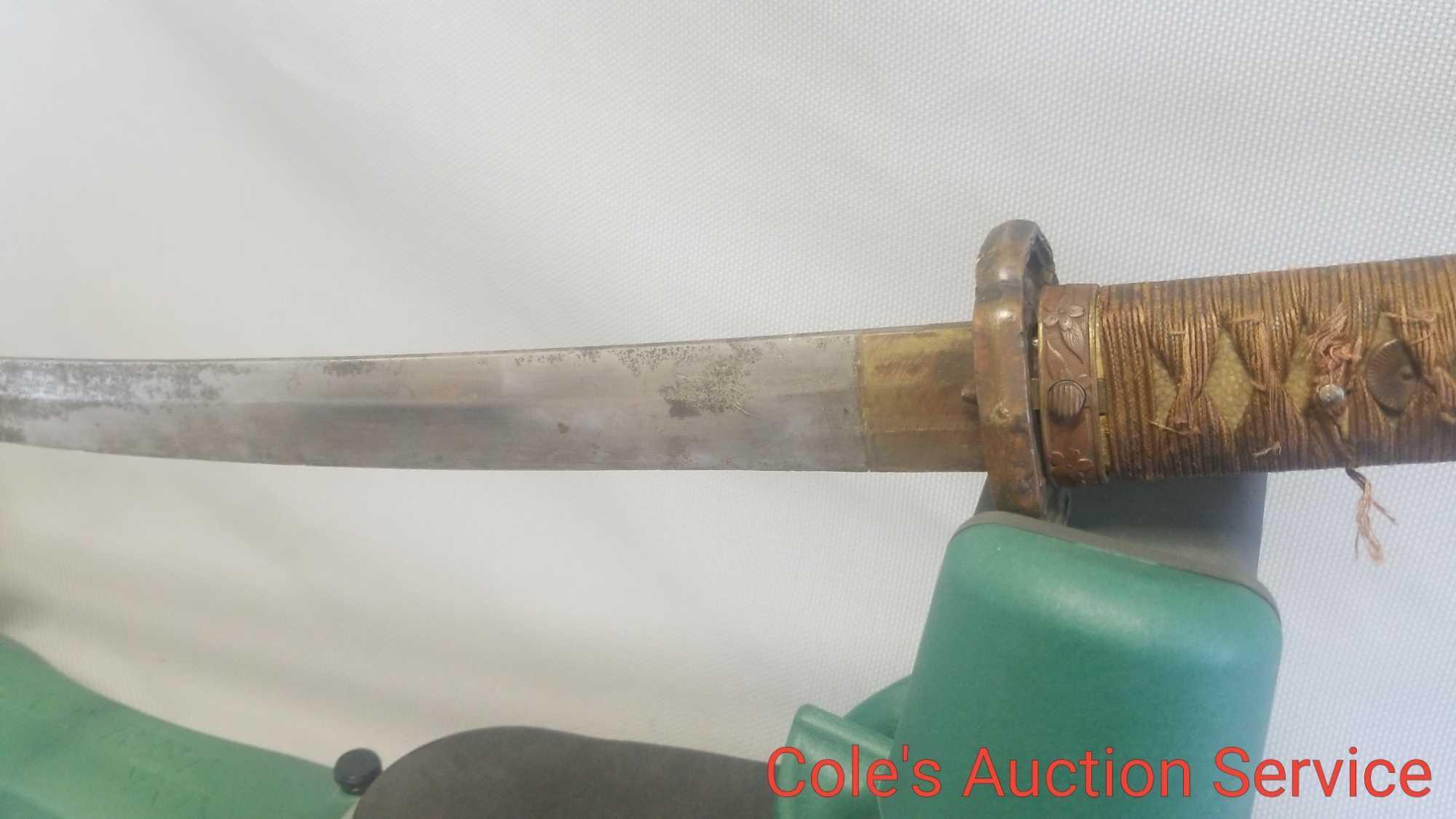 Antique sword with no markings. See photos for details.