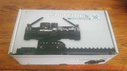 Spitfire 3x prism scope in the box. The perfect choice for the AR platform. Fully coated lens,