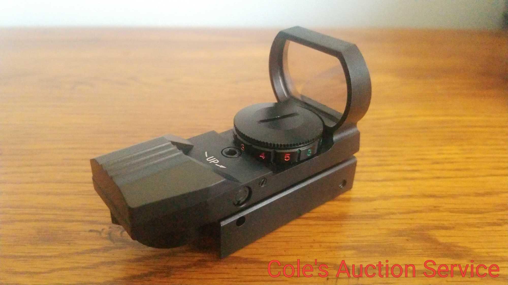 Carbon Express multi reticle red Dot sight. New in box. features for radical designs, 10 brightness