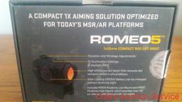 #2 Sig Sauer Romeo5 compact red dot sight. High-efficiency red notch filter, 10 illumination