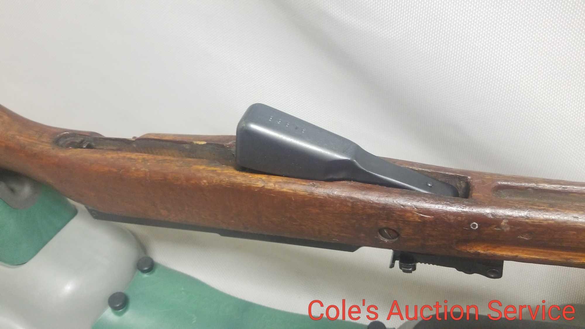 SKS military rifle missing bolt. Serial number 1607705.