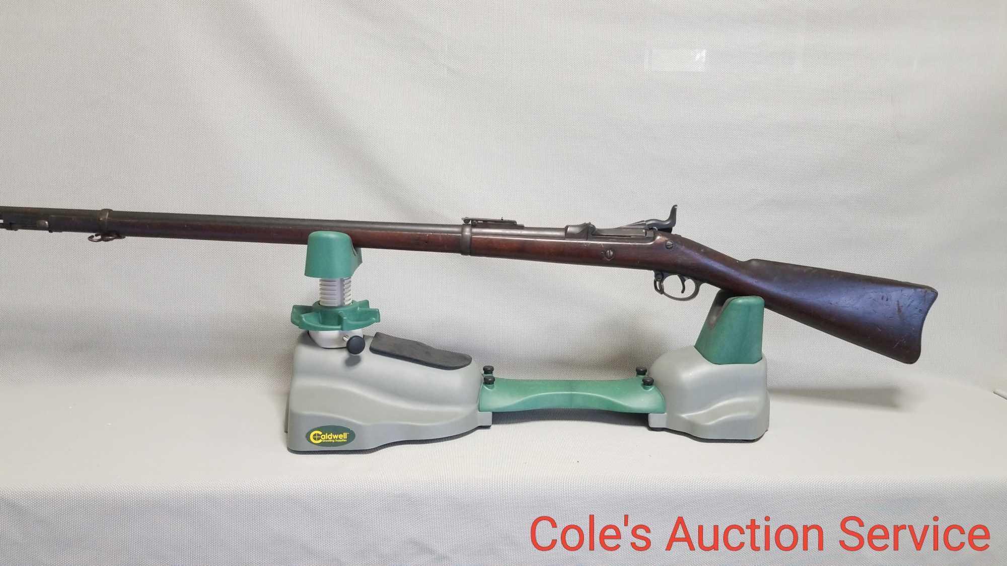 Springfield Trapdoor rifle that looks to be in great condition!