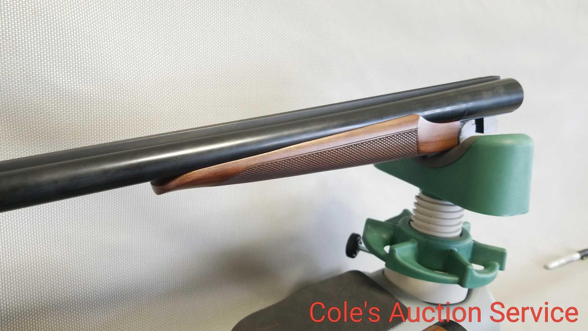 CZ-USA huglu 12 gauge 3 inch double barrel shotgun. In like new condition with case and chokes.