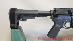 Cmmg model mk57 assault gun. 5.7 x28 caliber. Includes 4 magazines. Appears to be brand new in box.