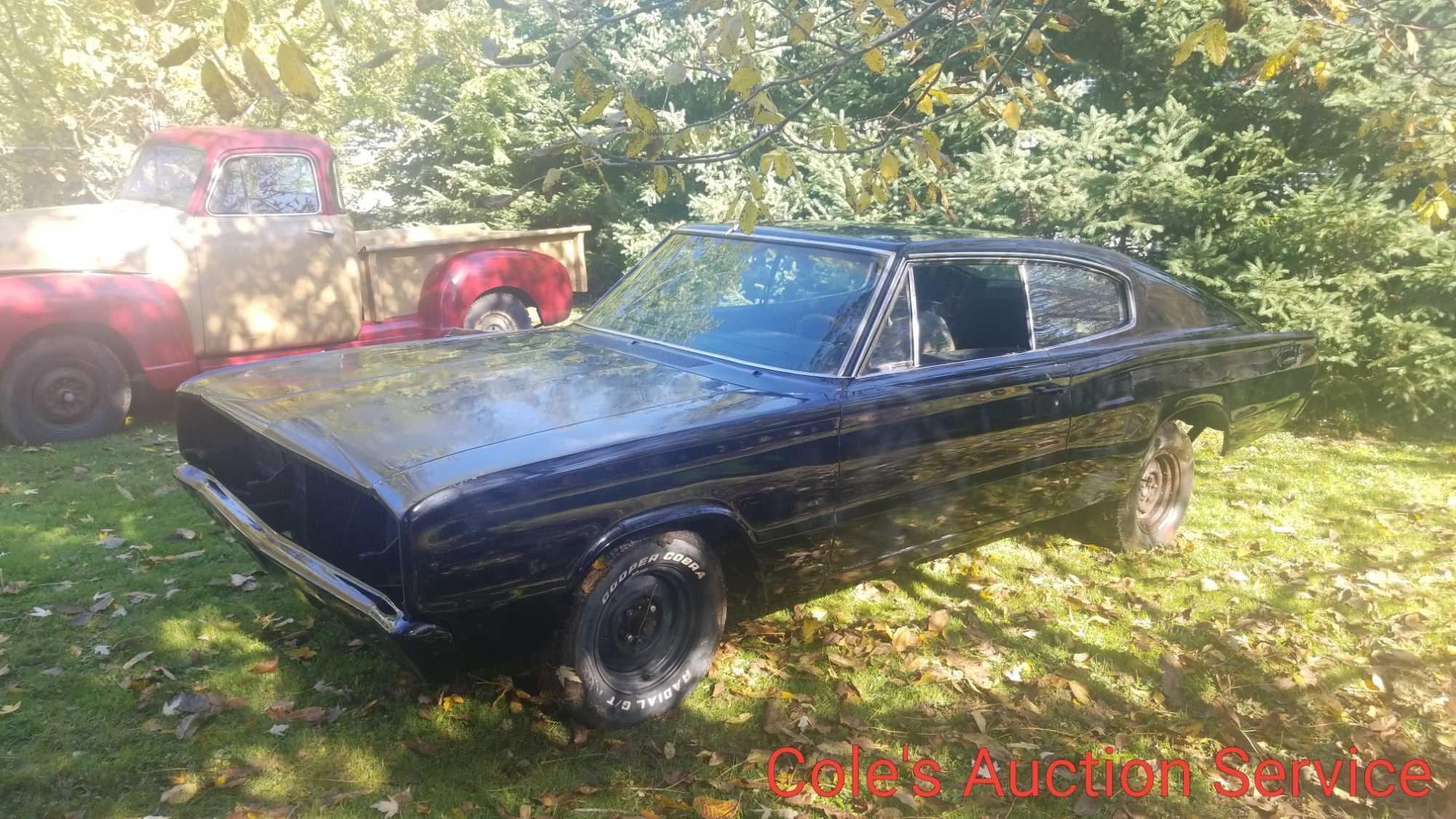 1966 Dodge charger with big block engine and 4-speed auto transmission. Body is in extra nice