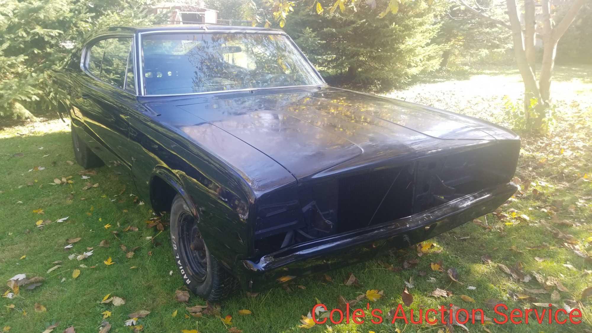 1966 Dodge charger with big block engine and 4-speed auto transmission. Body is in extra nice