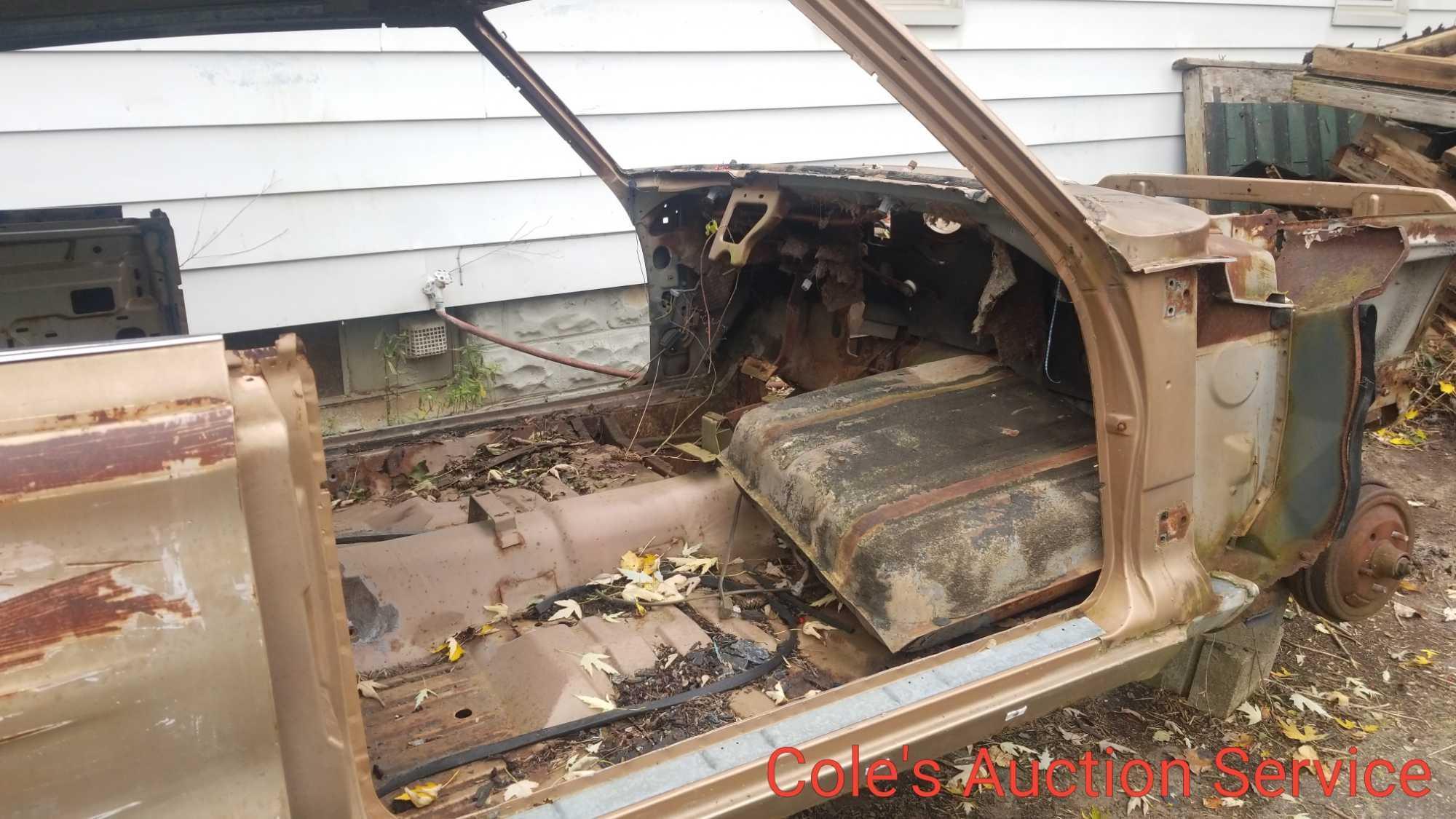 1966 Dodge charger parts car.