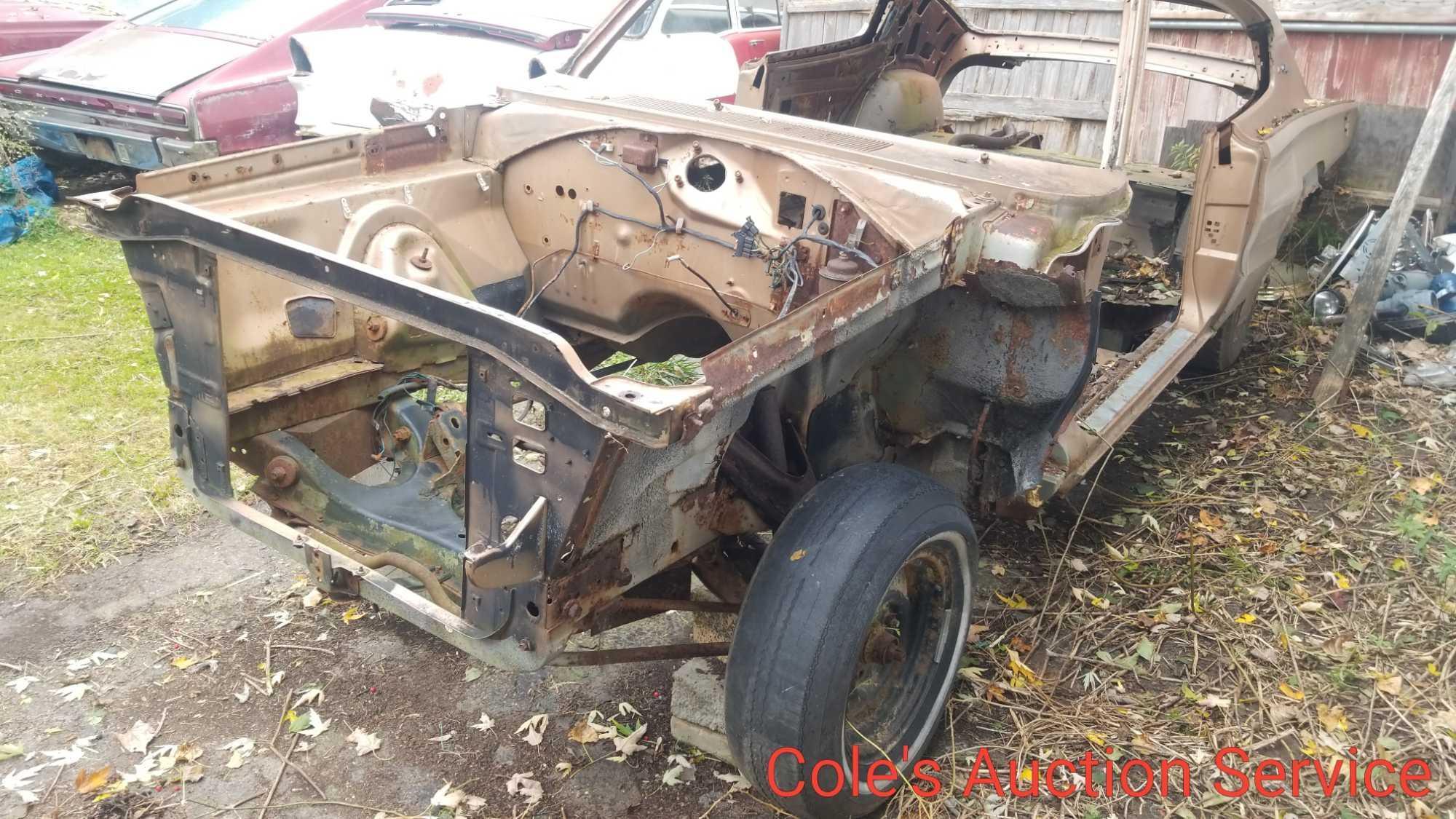 1966 Dodge charger parts car.