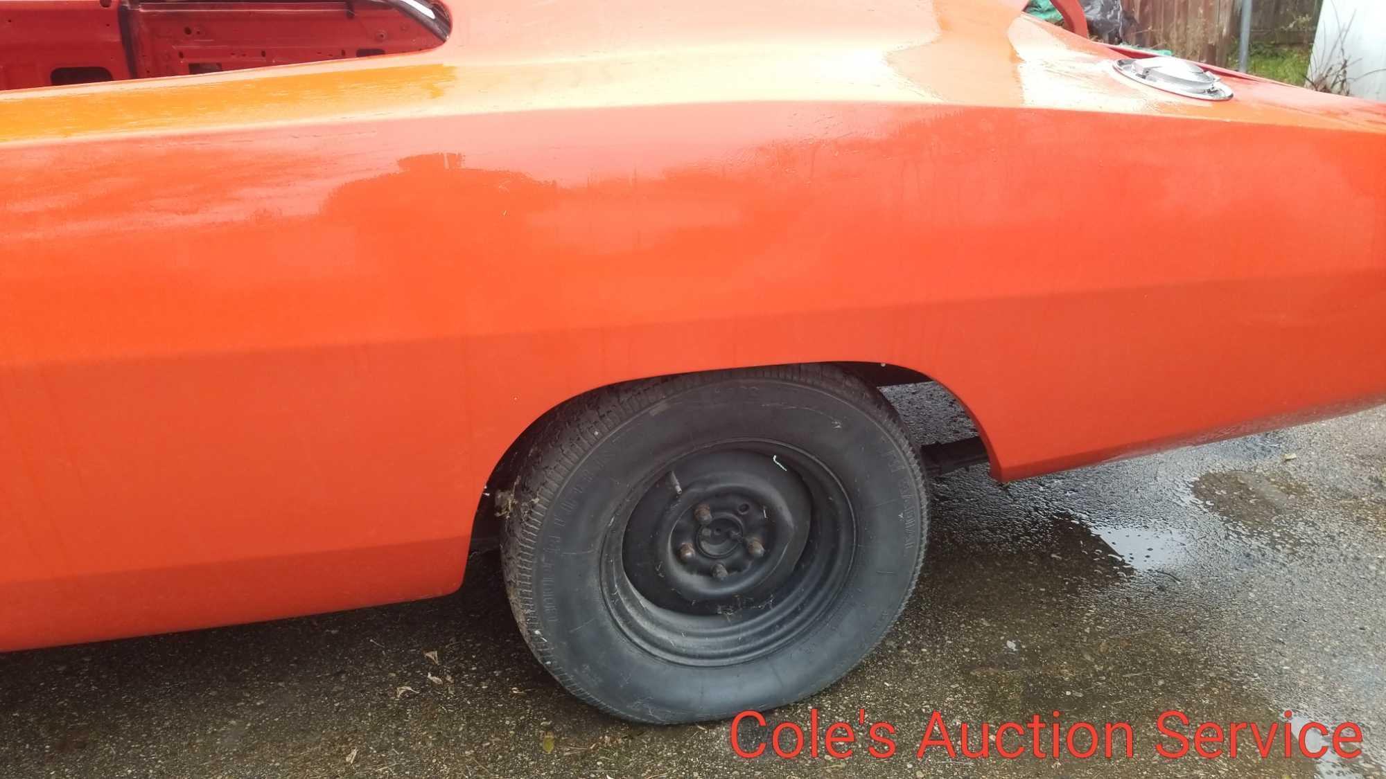 Rare 1968 Dodge Charger "Dukes of Hazard". Professional restoration has started and just needs to be