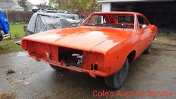 Rare 1968 Dodge Charger "Dukes of Hazard". Professional restoration has started and just needs to be