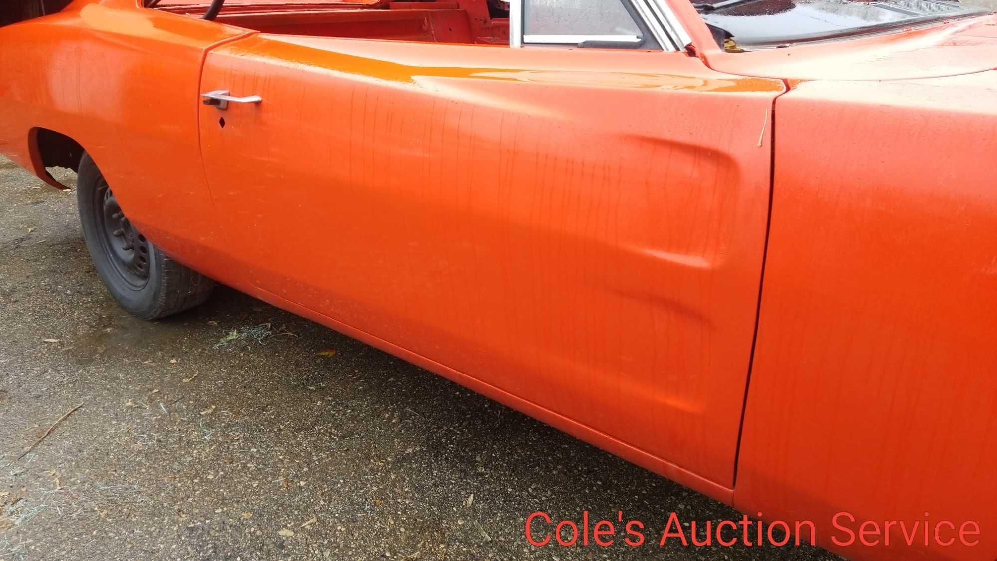 Rare 1968 Dodge Charger "Dukes of Hazard". Professional restoration has started and just needs to be