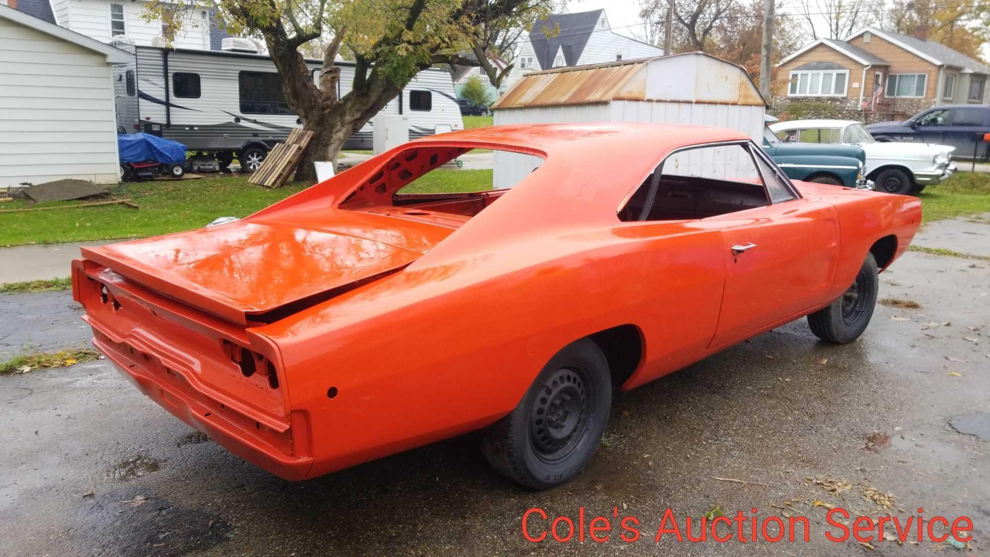 Rare 1968 Dodge Charger "Dukes of Hazard". Professional restoration has started and just needs to be