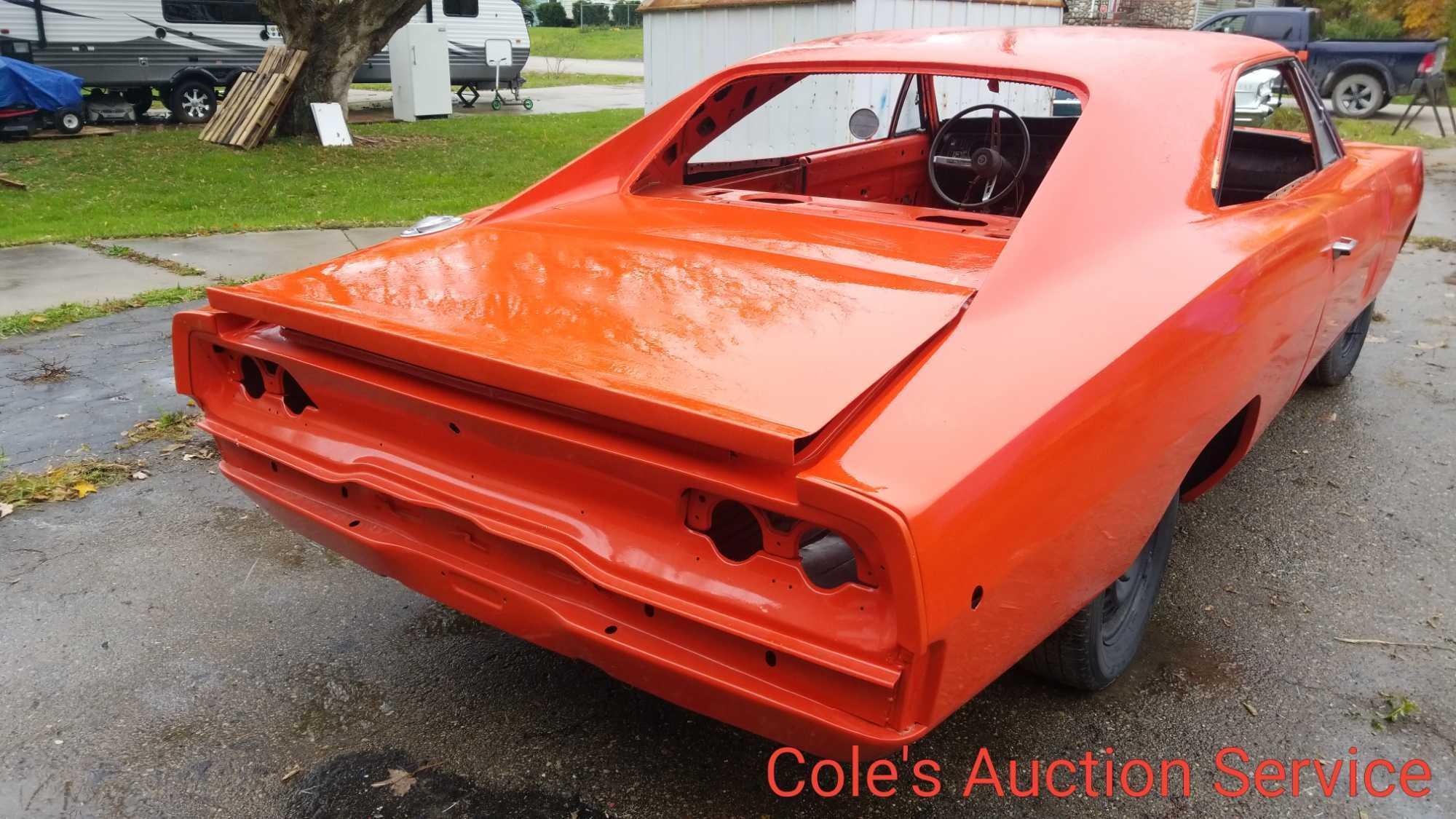 Rare 1968 Dodge Charger "Dukes of Hazard". Professional restoration has started and just needs to be