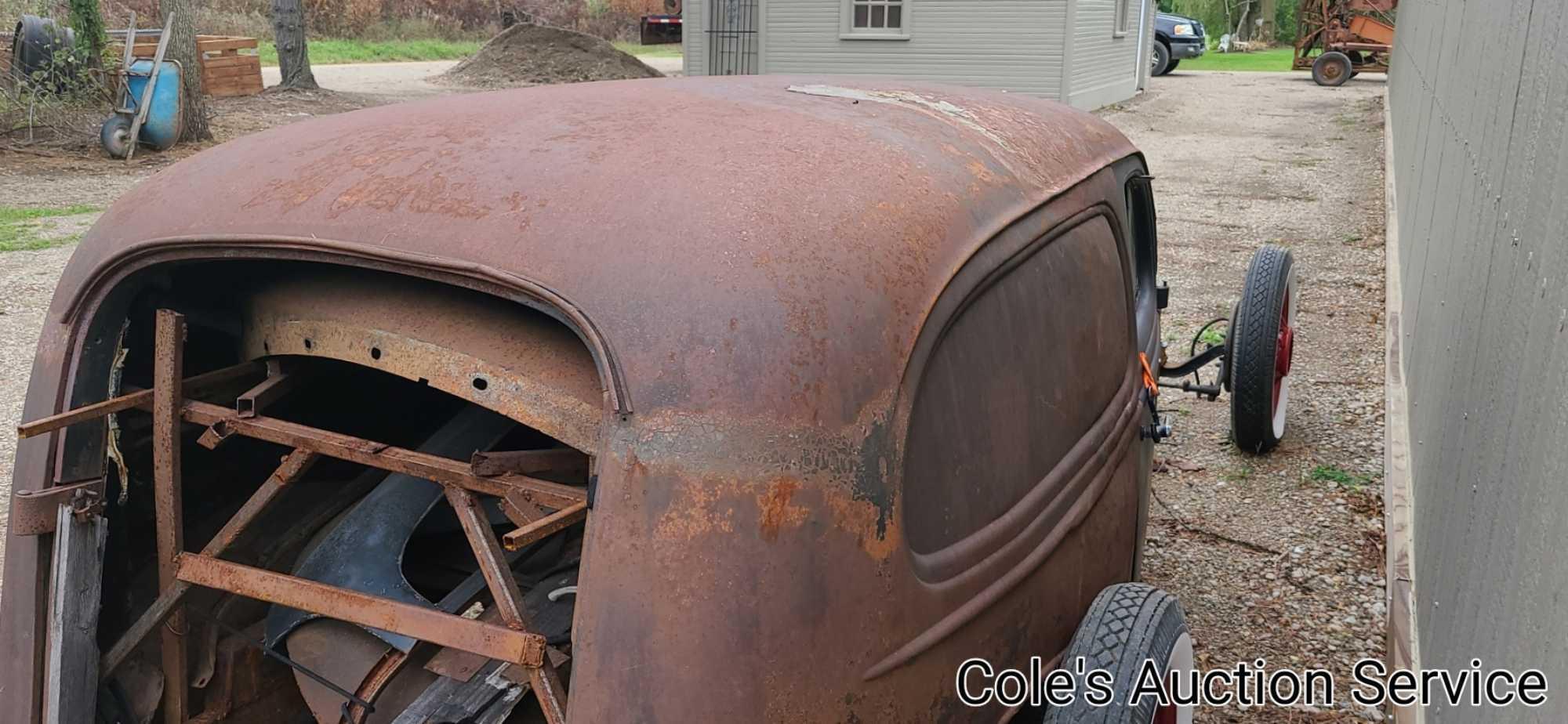 1932 custom rat rod project with a ton of parts.