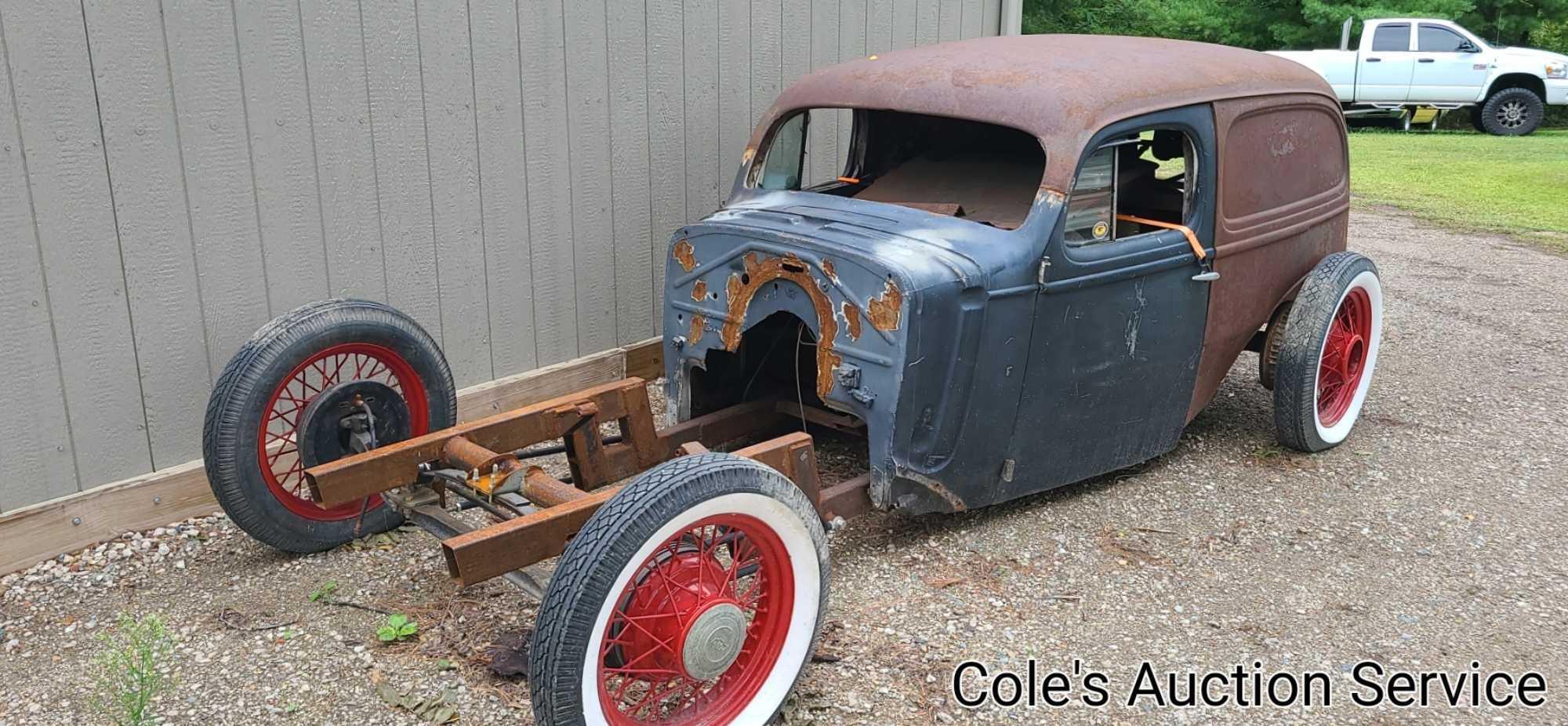 1932 custom rat rod project with a ton of parts.