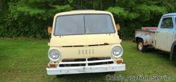 Dodge A100 "Scooby-Doo" van with title. Super cool vehicle that would make a great restoration