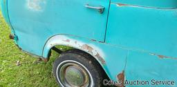 1962 Ford Econoline truck. No motor or transmission but a great restoration project. See photos for