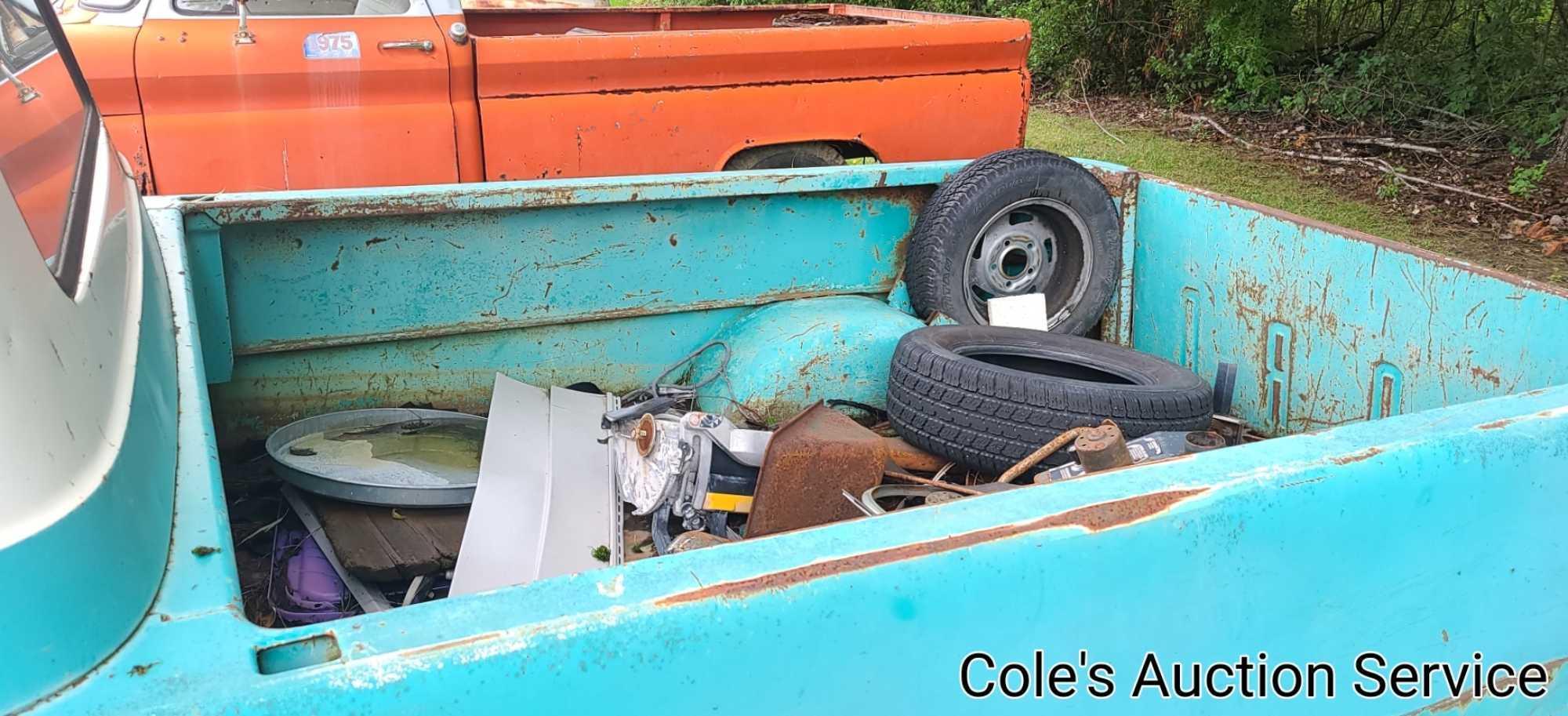 1962 Ford Econoline truck. No motor or transmission but a great restoration project. See photos for