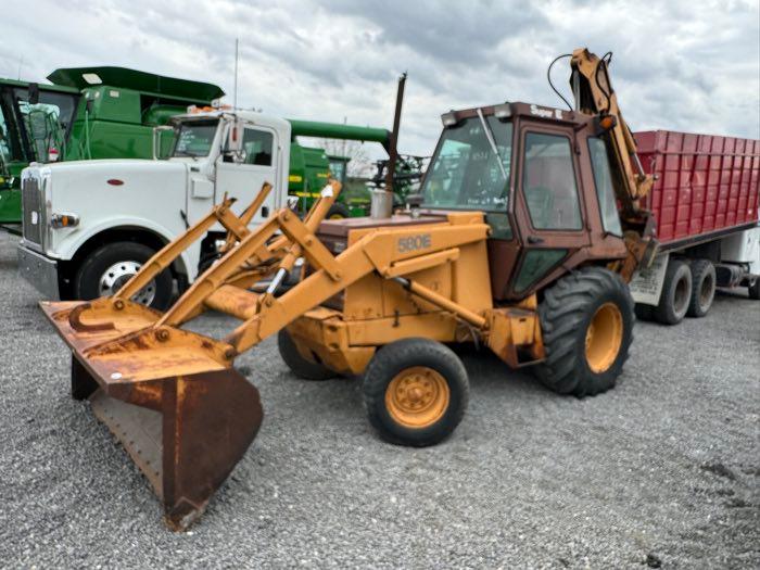 CASE 580E BACKHOE #17042830