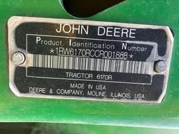 2012 JD 6170R #1RW6170RCCR001858