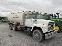 1986 FORD 8000 WATER TRUCK #1FDYU80U4GVA39871