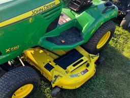 2009 JD X720 ULIMATE LAWN MOWER