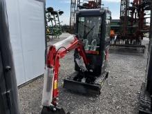 LANTY LAT-13 MINI EXCAVATOR W/14" BKT & CAB