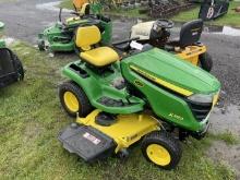 2019 JD X380 LAWN MOWER #1M0X380BLJM070770